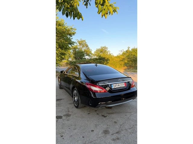 Mercedes-Benz CLS 400 4 MATIC AMG ПАКЕТ | DESIGNO RED | ЕЛ.ЩОРА | - автомобили, коли, обяви за нови и употребявани 5