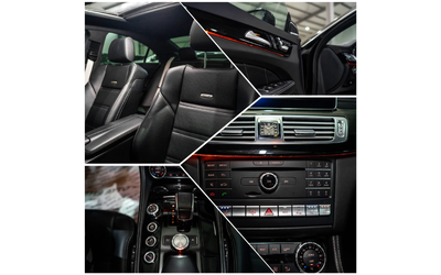 Mercedes-Benz CLS 63 AMG V8 BITURBO FACELIFT DISTRONIC H&K ЛИЗИНГ 100% - автомобили, коли, обяви за нови и употребявани 15