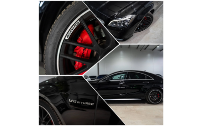 Mercedes-Benz CLS 63 AMG V8 BITURBO FACELIFT DISTRONIC H&K ЛИЗИНГ 100% - автомобили, коли, обяви за нови и употребявани 16