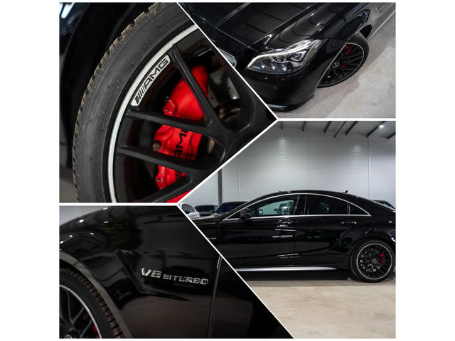 Mercedes-Benz CLS 63 AMG V8 BITURBO FACELIFT DISTRONIC H&K ЛИЗИНГ 100% - автомобили, коли, обяви за нови и употребявани 16
