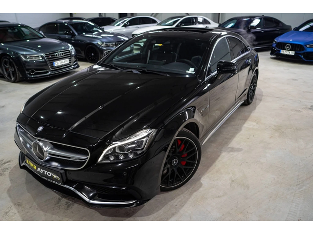 Mercedes-Benz CLS 63 AMG V8 BITURBO FACELIFT DISTRONIC H&K ЛИЗИНГ 100% - автомобили, коли, обяви за нови и употребявани 1
