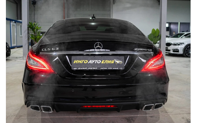 Mercedes-Benz CLS 63 AMG V8 BITURBO FACELIFT DISTRONIC H&K ЛИЗИНГ 100% - автомобили, коли, обяви за нови и употребявани 7