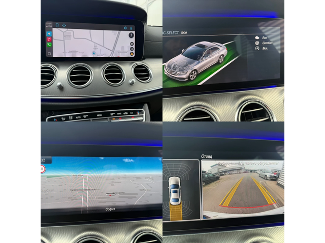 Mercedes-Benz E 220 AMG Optic+ 9Gtronic+ BlueTec+ Full Led+ Navi+ Подг - автомобили, коли, обяви за нови и употребявани 15