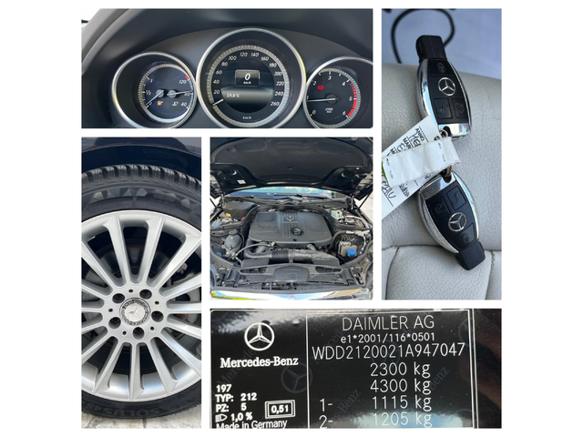 Mercedes-Benz E 220 2.2 CDI FACE NAVI - автомобили, коли, обяви за нови и употребявани 16