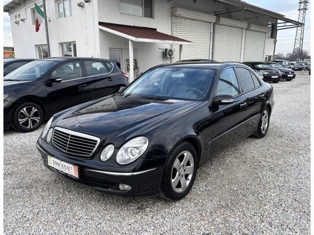 Mercedes-Benz E 220 cdi* 150к.с.* кожа - автомобили, коли, обяви за нови и употребявани 1