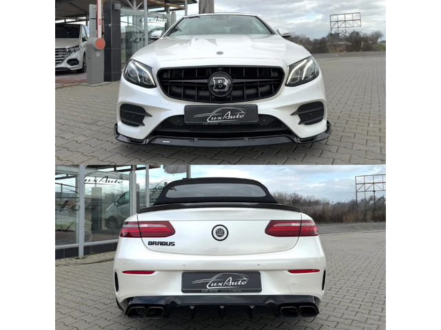 Mercedes-Benz E 220 BRABUS#CABRIO#CARBON#BURMESTER#HEADUP#2018 - автомобили, коли, обяви за нови и употребявани 5