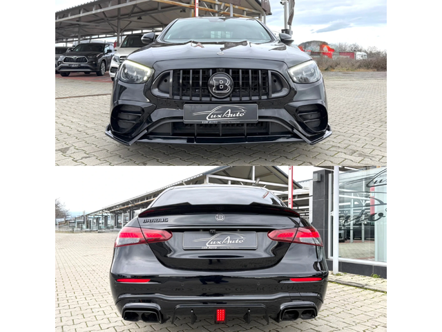 Mercedes-Benz E 220 4MATIC#BRABUS#ALCANTARA#FACELIFT - автомобили, коли, обяви за нови и употребявани 4