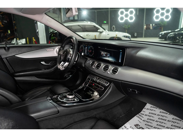 Mercedes-Benz E 220 D FULL AMG LINE FACELIFT BURMEISTER ЛИЗИНГ 100% - автомобили, коли, обяви за нови и употребявани 13