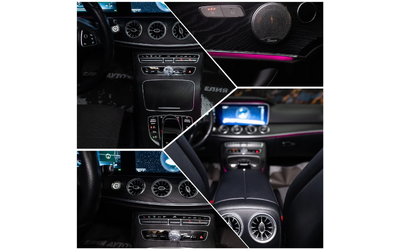 Mercedes-Benz E 220 D COUPE FULL AMG LINE ПАНО BURM ЛИЗИНГ 100% - автомобили, коли, обяви за нови и употребявани 15