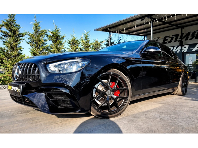 Mercedes-Benz E 220 D FULL 6.3AMG PACK FACELIFT ПАНОРАМА ЛИЗИНГ 100% - автомобили, коли, обяви за нови и употребявани 3