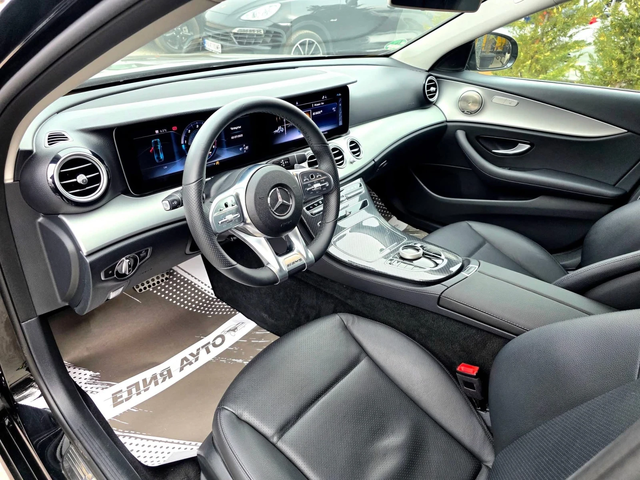 Mercedes-Benz E 220 D FULL AMG PACK FACELIFT BURMEISTER ЛИЗИНГ 100% - автомобили, коли, обяви за нови и употребявани 12