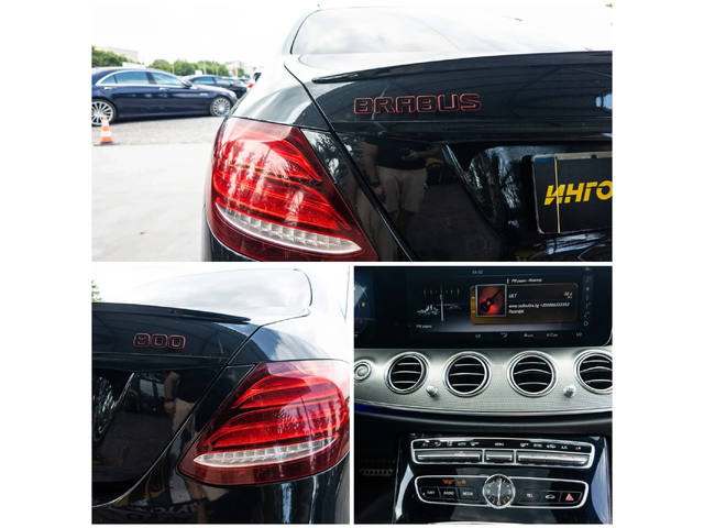 Mercedes-Benz E 220 D FULL BRABUS PACK BURMEISTER ЛИЗИНГ 100% - автомобили, коли, обяви за нови и употребявани 16