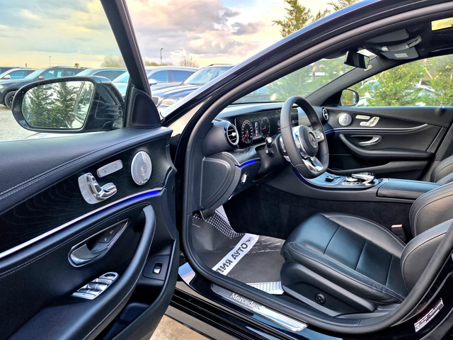 Mercedes-Benz E 220 D FULL AMG LINE ПАНОРАМА BURMEISTER ЛИЗИНГ 100% - автомобили, коли, обяви за нови и употребявани 11