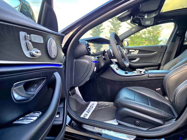 Mercedes-Benz E 220 D FULL AMG LINE ПАНОРАМА BURMEISTER ЛИЗИНГ 100% - автомобили, коли, обяви за нови и употребявани 12