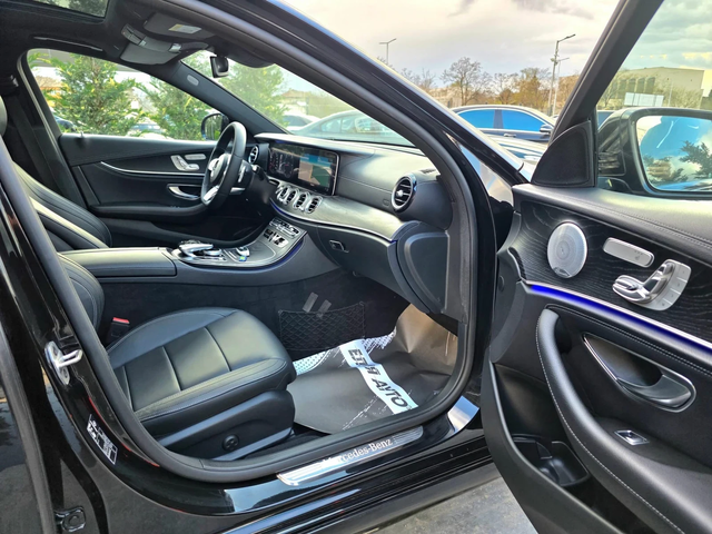 Mercedes-Benz E 220 D FULL AMG LINE ПАНОРАМА BURMEISTER ЛИЗИНГ 100% - автомобили, коли, обяви за нови и употребявани 14