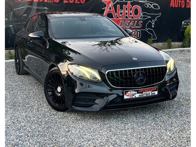 Mercedes-Benz E 220 AMG* DISTRONIC * 9G-TRONIC* 360* СОБСТВЕН ЛИЗИНГ - автомобили, коли, обяви за нови и употребявани 0