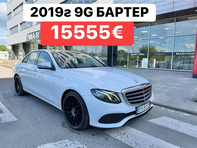 Mercedes-Benz E 220 AMG* 9G* LED* Бяла* Перла - автомобили, коли, обяви за нови и употребявани 0