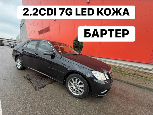 Mercedes-Benz E 220 AMG* 7G* LED - автомобили, коли, обяви за нови и употребявани 0