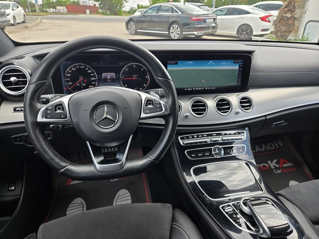 Mercedes-Benz E 220 2.2CDI-194кс= 9G= DIGITAL= AMG LINE= DISTR= ПОДГРЕ - автомобили, коли, обяви за нови и употребявани 10