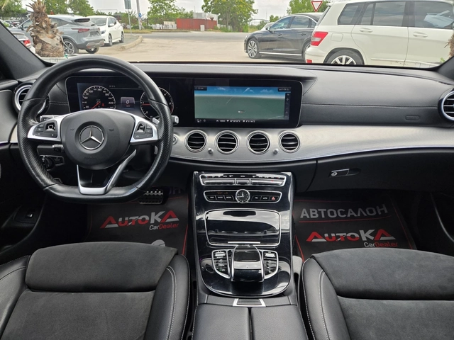 Mercedes-Benz E 220 2.2CDI-194кс= 9G= DIGITAL= AMG LINE= DISTR= ПОДГРЕ - автомобили, коли, обяви за нови и употребявани 11