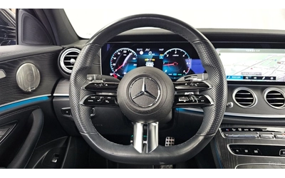 Mercedes-Benz E 220 4MATIC/AMG-LINE/SUNROOF/DRIVE-ASSISTS/360VIEW - автомобили, коли, обяви за нови и употребявани 7