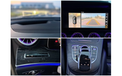 Mercedes-Benz E 220 d= Coupe= AMG= Distronic= HUD= Burmester= 360* Cam - автомобили, коли, обяви за нови и употребявани 15