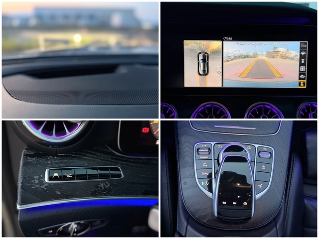 Mercedes-Benz E 220 d= Coupe= AMG= Distronic= HUD= Burmester= 360* Cam - автомобили, коли, обяви за нови и употребявани 15
