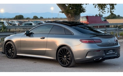 Mercedes-Benz E 220 d= Coupe= AMG= Distronic= HUD= Burmester= 360* Cam - автомобили, коли, обяви за нови и употребявани 6