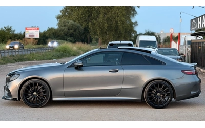 Mercedes-Benz E 220 d= Coupe= AMG= Distronic= HUD= Burmester= 360* Cam - автомобили, коли, обяви за нови и употребявани 7
