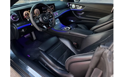 Mercedes-Benz E 220 d= Coupe= AMG= Distronic= HUD= Burmester= 360* Cam - автомобили, коли, обяви за нови и употребявани 8