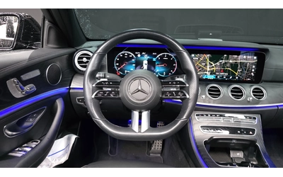 Mercedes-Benz E 220 4MATIC AMG Line | HUD | 360  | Adaptive Cruise - автомобили, коли, обяви за нови и употребявани 9