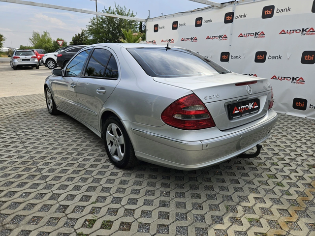Mercedes-Benz E 270 2.7CDI-177кс= АВТОМАТ= ШИБЕДАХ= КСЕНОН - автомобили, коли, обяви за нови и употребявани 4
