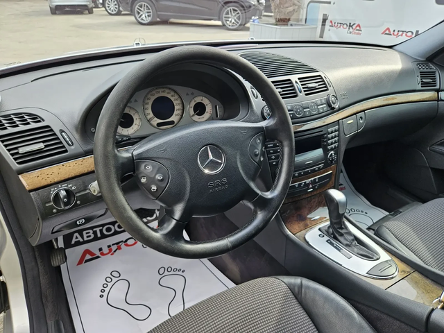 Mercedes-Benz E 270 2.7CDI-177кс= АВТОМАТ= ШИБЕДАХ= КСЕНОН - автомобили, коли, обяви за нови и употребявани 7