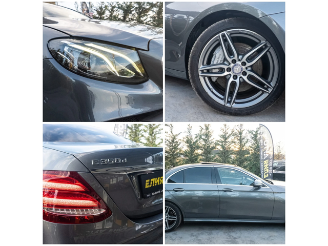 Mercedes-Benz E 350 D 4 MATIC FULL AMG LINE ПАНОРАМА ЛИЗИНГ 100% - автомобили, коли, обяви за нови и употребявани 16