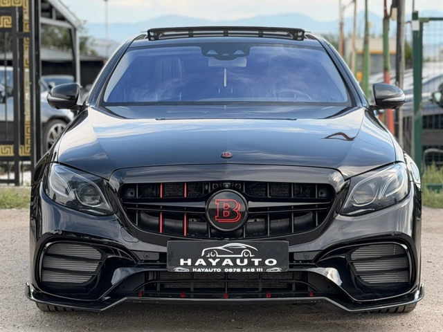 Mercedes-Benz E 350 d= BRABUS= HUD= DISTRONIC= KEYLESS= SOFT CLOSE= 36 - автомобили, коли, обяви за нови и употребявани 1