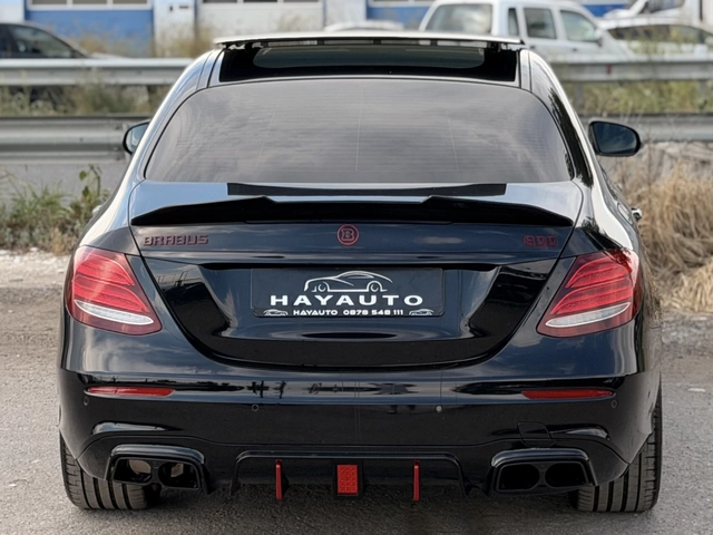 Mercedes-Benz E 350 d= BRABUS= HUD= DISTRONIC= KEYLESS= SOFT CLOSE= 36 - автомобили, коли, обяви за нови и употребявани 5