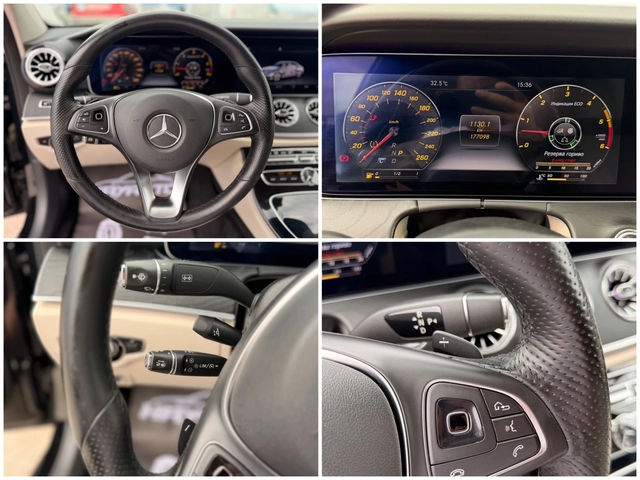 Mercedes-Benz E 350 D= BRABUS= DISTRONIC= HUD= МАСАЖ= ОБДУХВАНЕ= КАМЕР - автомобили, коли, обяви за нови и употребявани 14