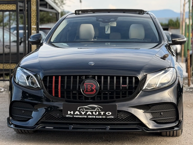 Mercedes-Benz E 350 d= BRABUS= DISTRONIC= 360* КАМЕРА= ПАНОРАМА= ОБДУХ - автомобили, коли, обяви за нови и употребявани 0