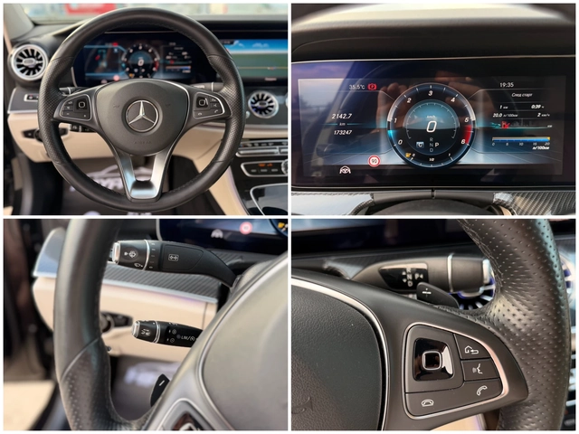 Mercedes-Benz E 350 d= BRABUS= DISTRONIC= 360* КАМЕРА= ПАНОРАМА= ОБДУХ - автомобили, коли, обяви за нови и употребявани 14