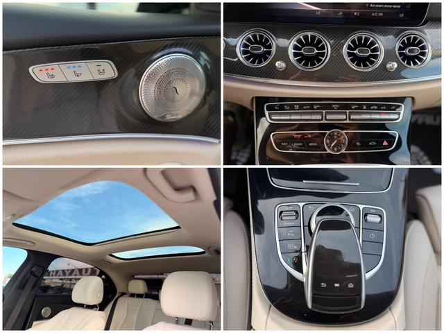Mercedes-Benz E 350 d= BRABUS= DISTRONIC= 360* КАМЕРА= ПАНОРАМА= ОБДУХ - автомобили, коли, обяви за нови и употребявани 16