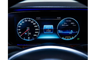 Mercedes-Benz E 400 AMG* BURMESTER* 4MATIC* Кафява кожа - автомобили, коли, обяви за нови и употребявани 10