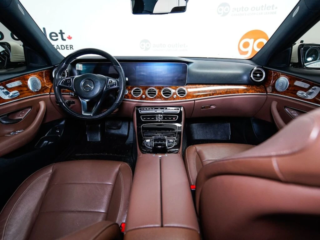 Mercedes-Benz E 400 AMG* BURMESTER* 4MATIC* Кафява кожа - автомобили, коли, обяви за нови и употребявани 5