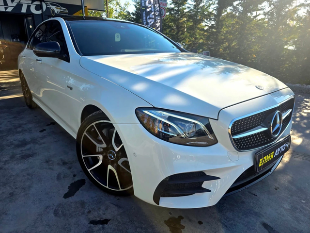 Mercedes-Benz E 43 AMG 9G TRONIC FULL CARBON СЕРВИЗНА ИСТОРИЯ ЛИЗИНГ 100% - автомобили, коли, обяви за нови и употребявани 0
