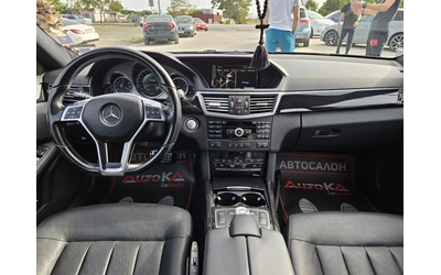 Mercedes-Benz E 500 388кс= ГАЗ= DISTRONIC= KEYLESS= H&K= ОБДУХВАНЕ - автомобили, коли, обяви за нови и употребявани 11
