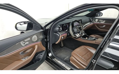 Mercedes-Benz E 53 AMG 4MATIC* КОЖА* ПОДГРЕВ* ОБДУХВ* BURMASTER* PANO* 36 - автомобили, коли, обяви за нови и употребявани 8