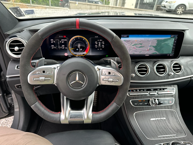 Mercedes-Benz E 63 AMG S Реални КМ ГАРАНЦИЯ Pano 360 Обдухване HUD - автомобили, коли, обяви за нови и употребявани 9