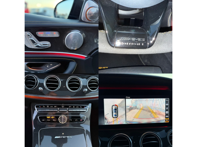 Mercedes-Benz E 63 AMG S* EDITION ONE* CARBON* CERAMIC* VIRTUAL* - автомобили, коли, обяви за нови и употребявани 16