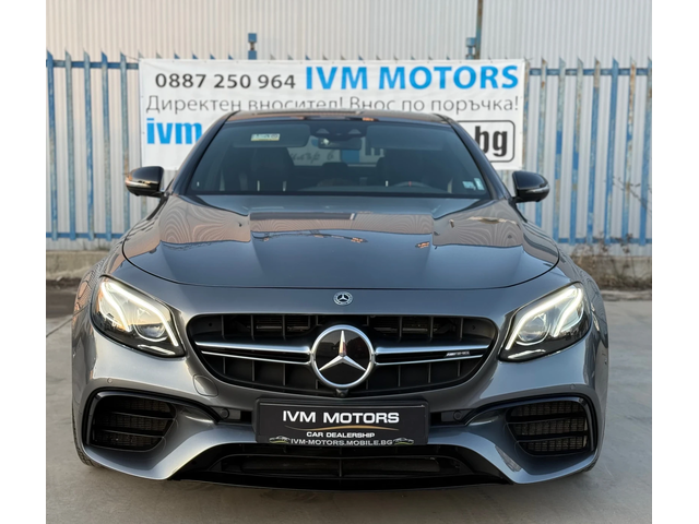 Mercedes-Benz E 63 AMG S* 4MATIC+ * BURMESTER* PANO* 360* - автомобили, коли, обяви за нови и употребявани 1