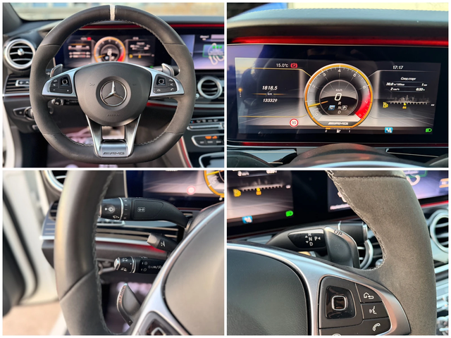 Mercedes-Benz E 63 AMG S= 4Matic+ = Individual Edition= HUD= Distronic= B - автомобили, коли, обяви за нови и употребявани 14