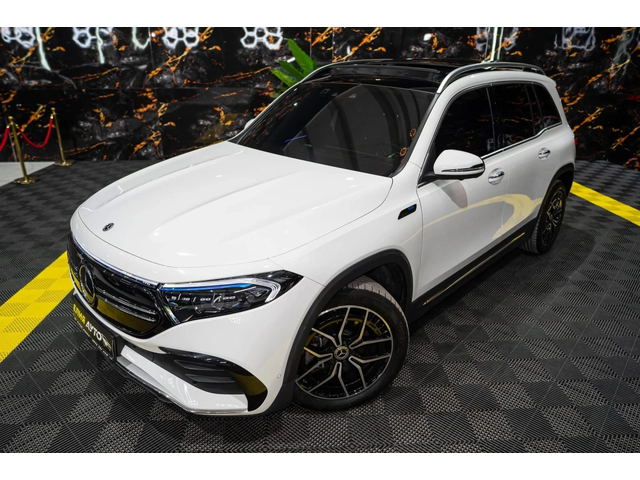 Mercedes-Benz EQB 300 4MATIC BURMEISTER ПАНОРАМА 360 ЛИЗИНГ 100% - автомобили, коли, обяви за нови и употребявани 1